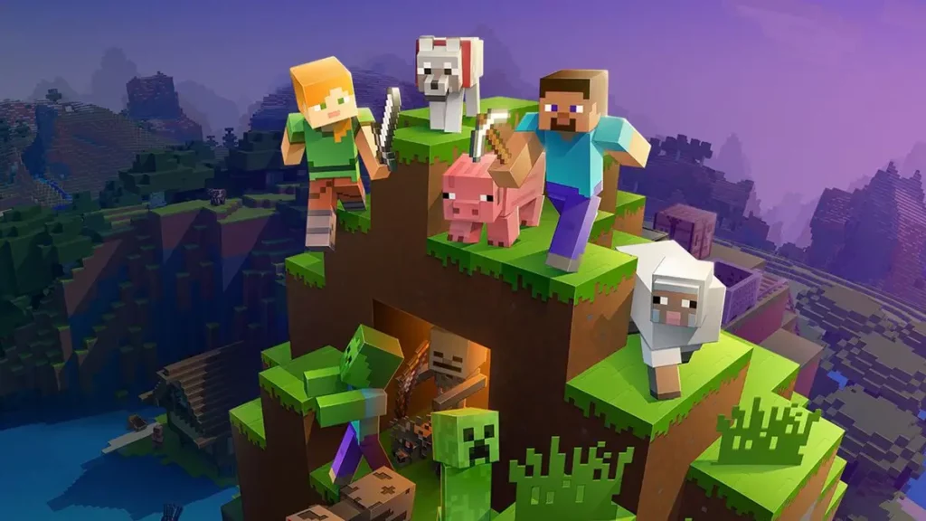 Minecraft juego vendido mundo